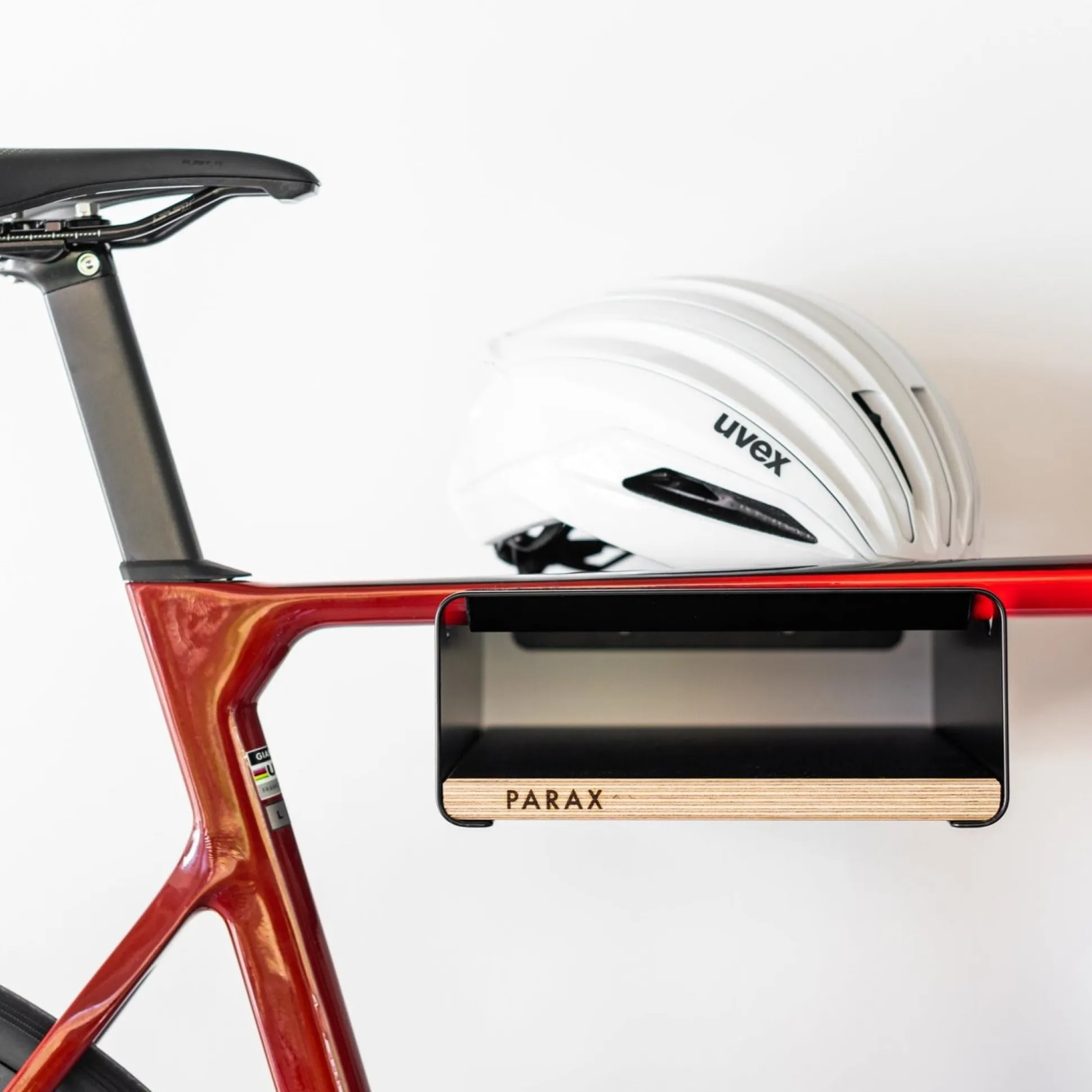 Appendibici parete Parax S-Rack L - Nero