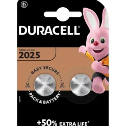 Batteria Duracell CR2025 2 pezzi
