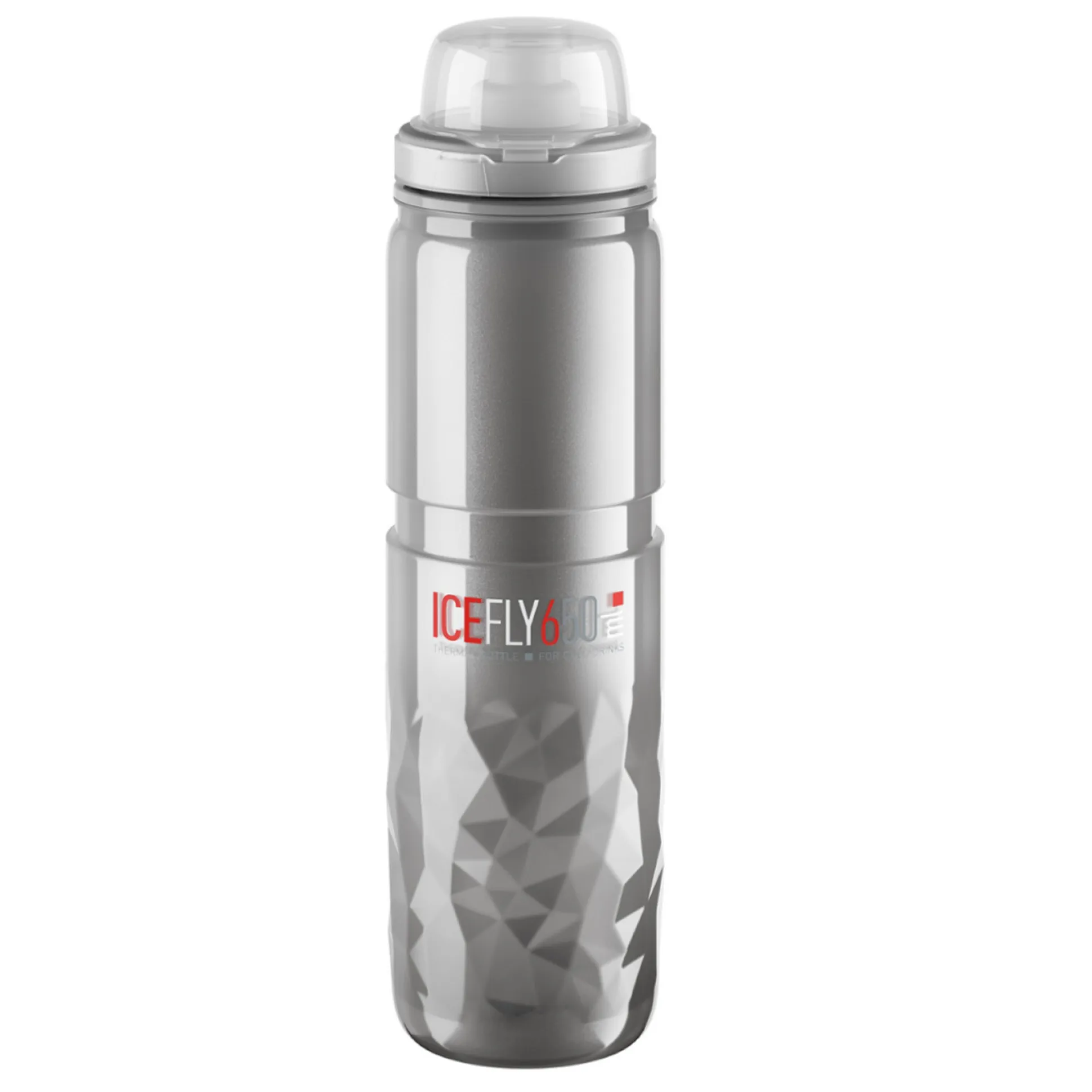 Borraccia Elite Ice Fly 650ml - Grigio