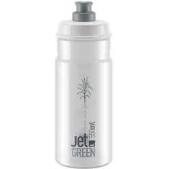 Borraccia Elite Jet Green 550ml - Trasparente