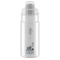 Borraccia Elite Jet Green Plus 550ml - Trasparente