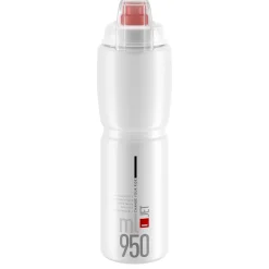 Borraccia Elite Jet Logo Plus 950ml - Trasparente