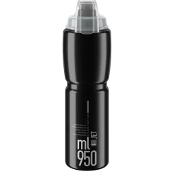 Borraccia Elite Jet Plus Logo 950ml - Nero