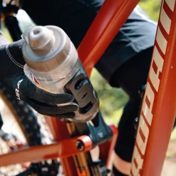 Borraccia Fidlock Twist 590 + bike base - Grigio