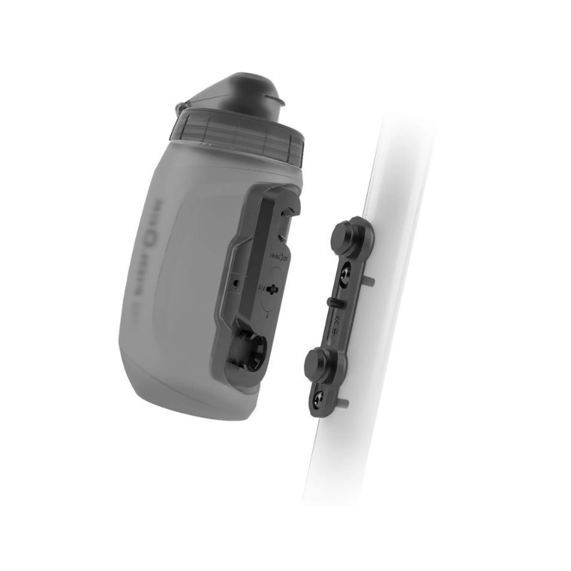 Borraccia Fidlock Twist 450 ml + bike base - Grigio