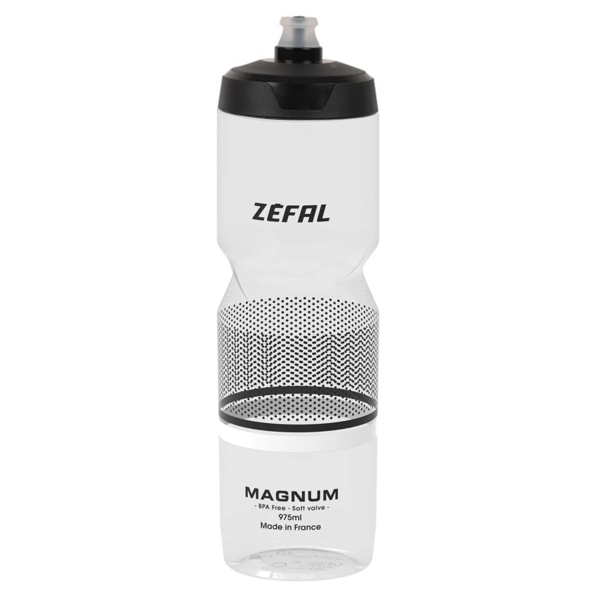 Borraccia Zefal Magnum Soft Cap - Trasparente