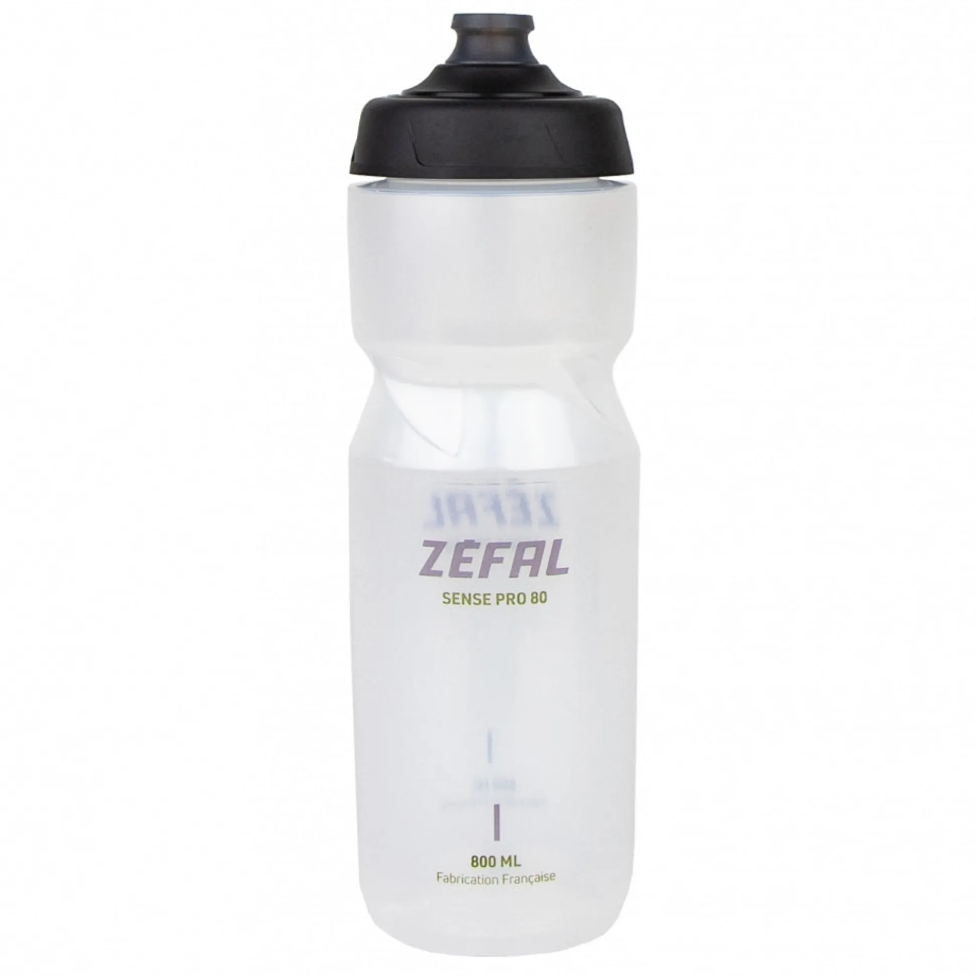 Borraccia Zefal Sense Pro 800 ml - Trasparente nero