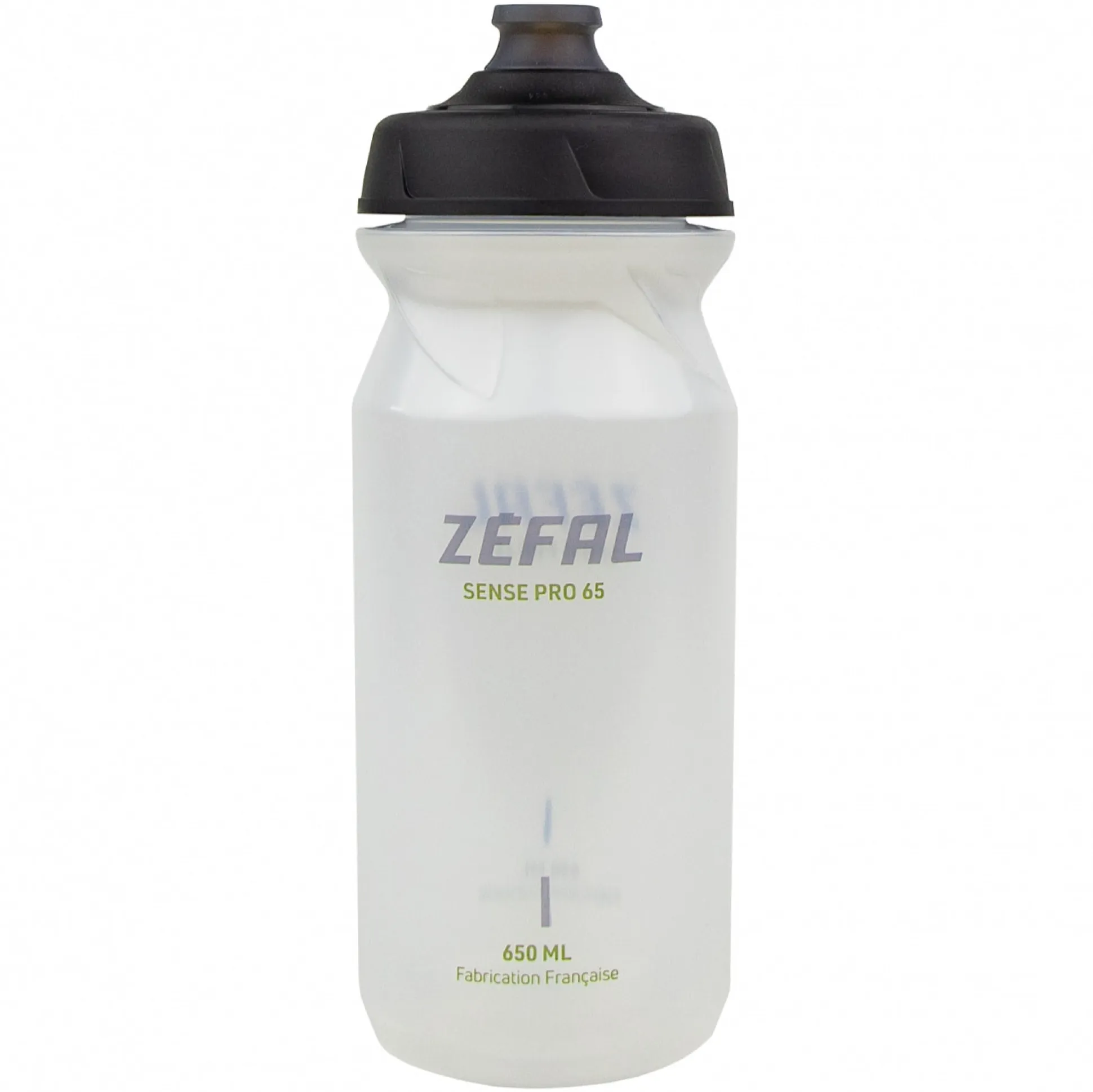 Borraccia Zefal Sense Pro 650 ml - Trasparente nero