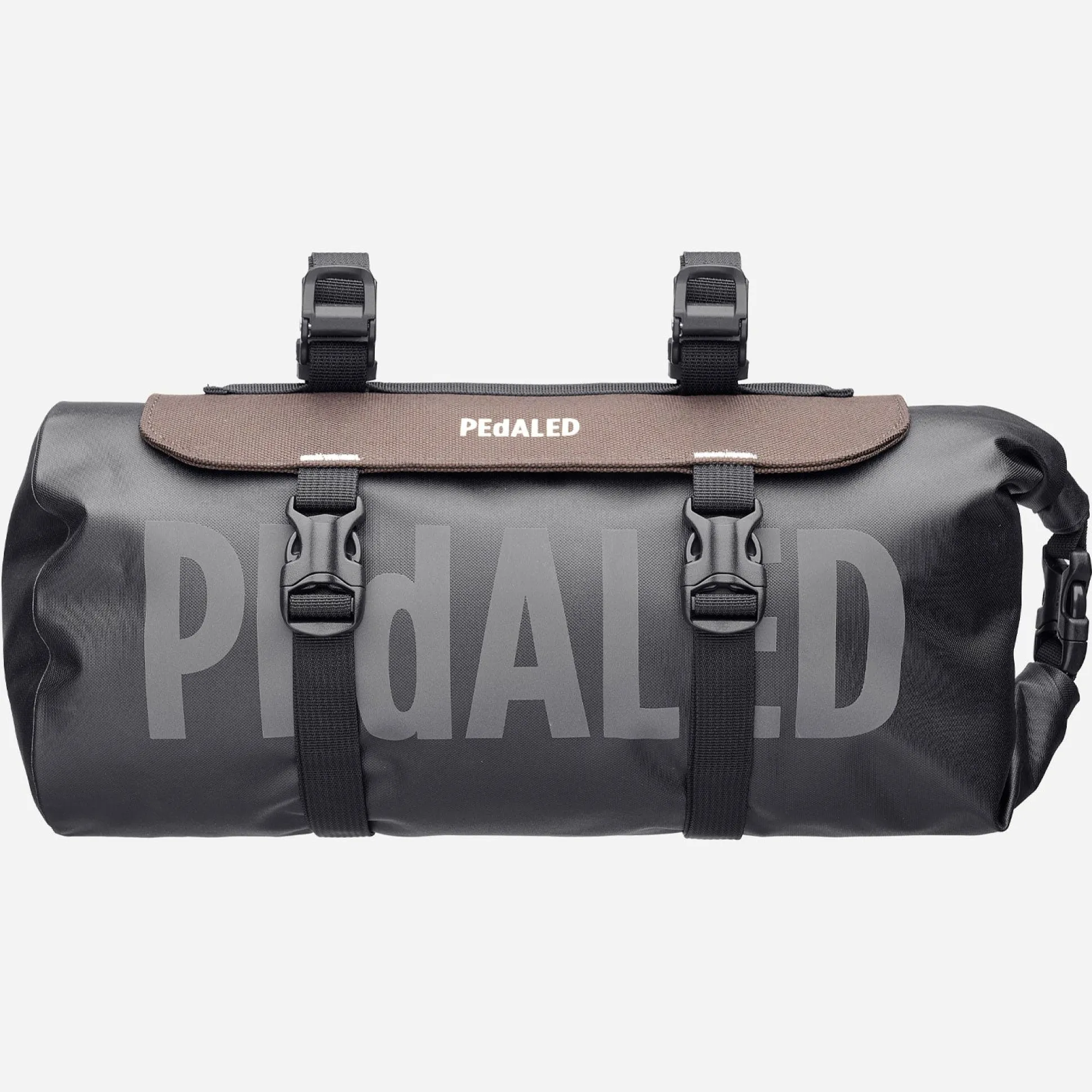 Borsa manubrio impermeabile Pedaled Odyssey - Marrone