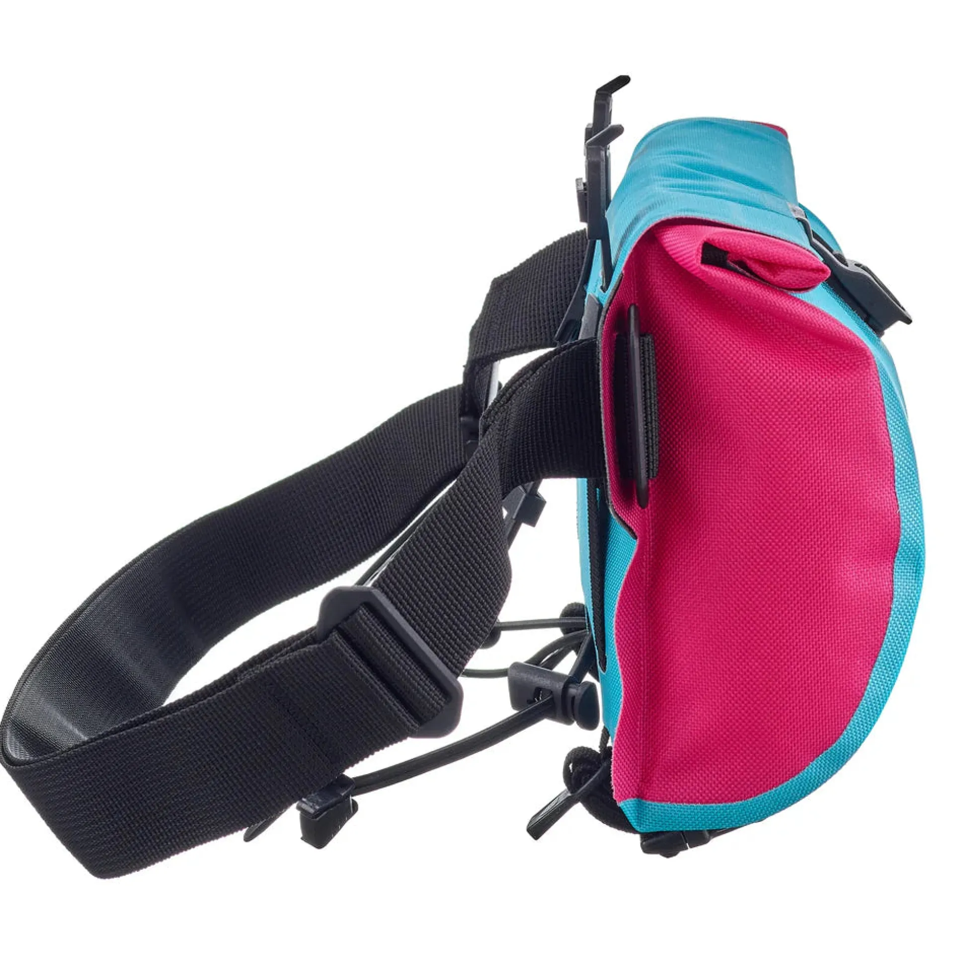 Borsa manubrio Ortlieb Velo-Sling Cyber - Blu rosa