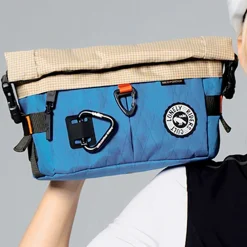 Borsa manubrio Ulac Coursier Jager - Azzurro