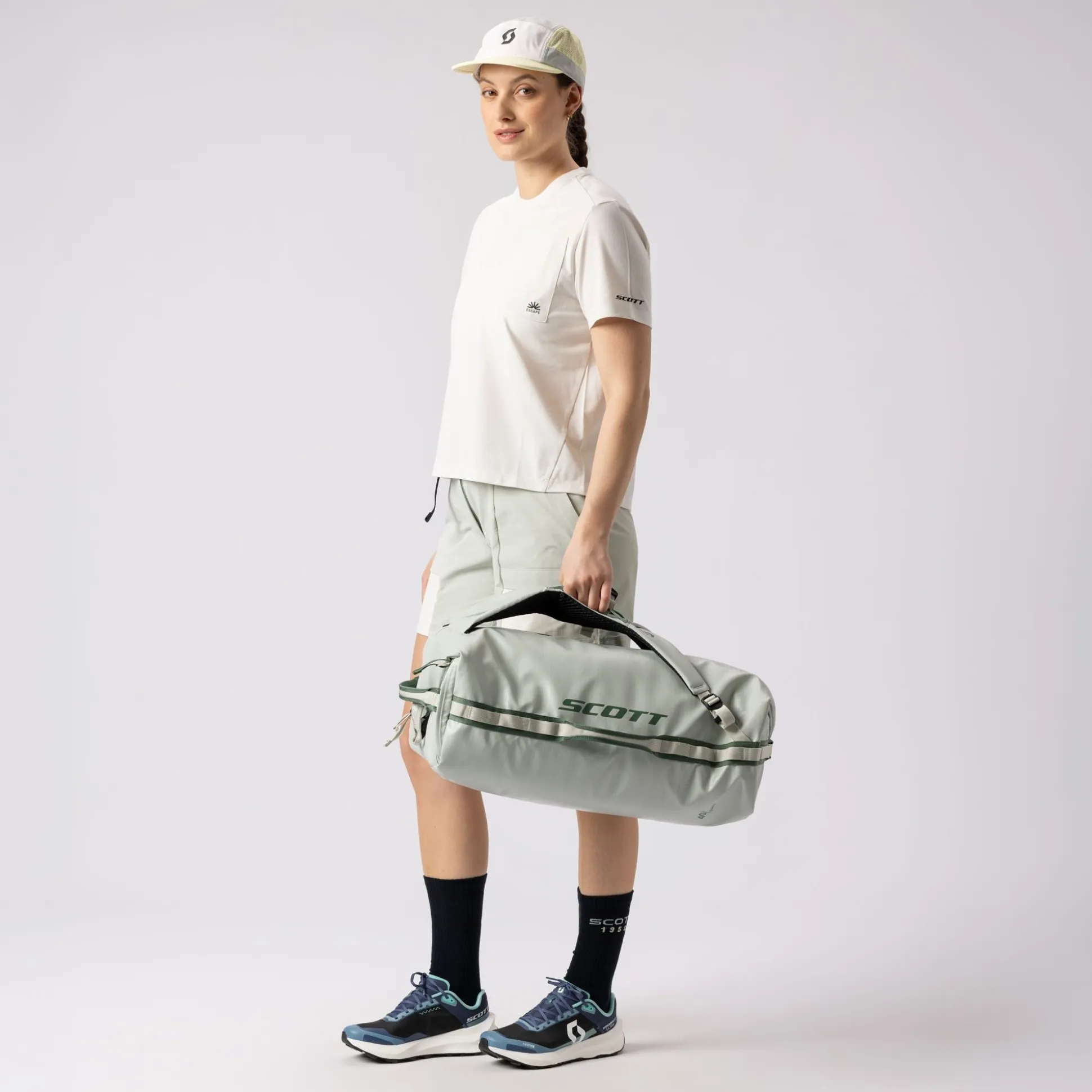 Borsa Scott Duffel Travel 40 - Grigio