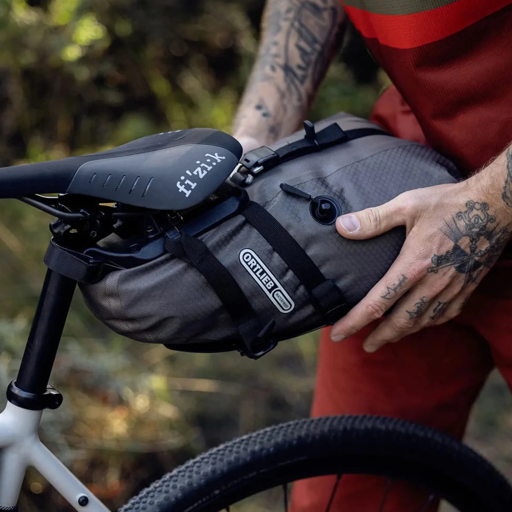Borsa sottosella Ortlieb Seat-Pack QR 13 L - Marrone