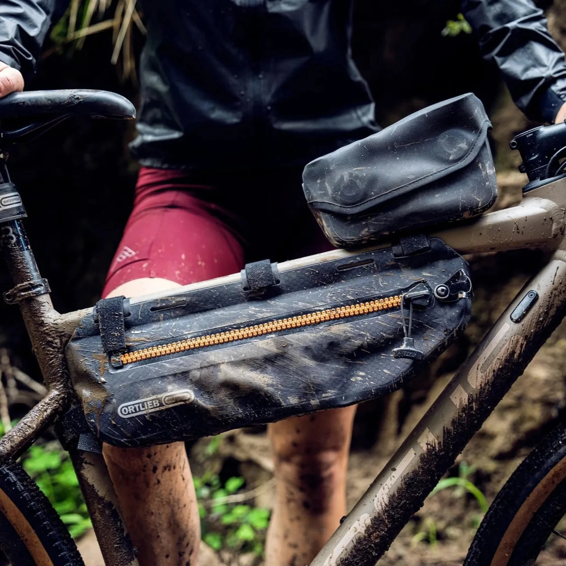 Borsa telaio Ortlieb Frame-Pack Toptube 4L - Nero