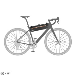 Borsa telaio Ortlieb Frame-Pack Toptube 4L - Nero