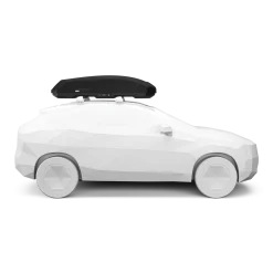 Box auto portatutto Thule Force 3 L - Nero
