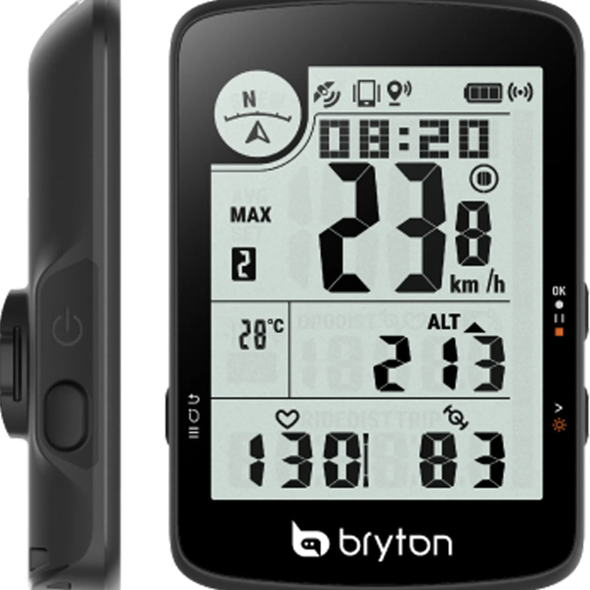 Bryton Rider 17 E - Nero