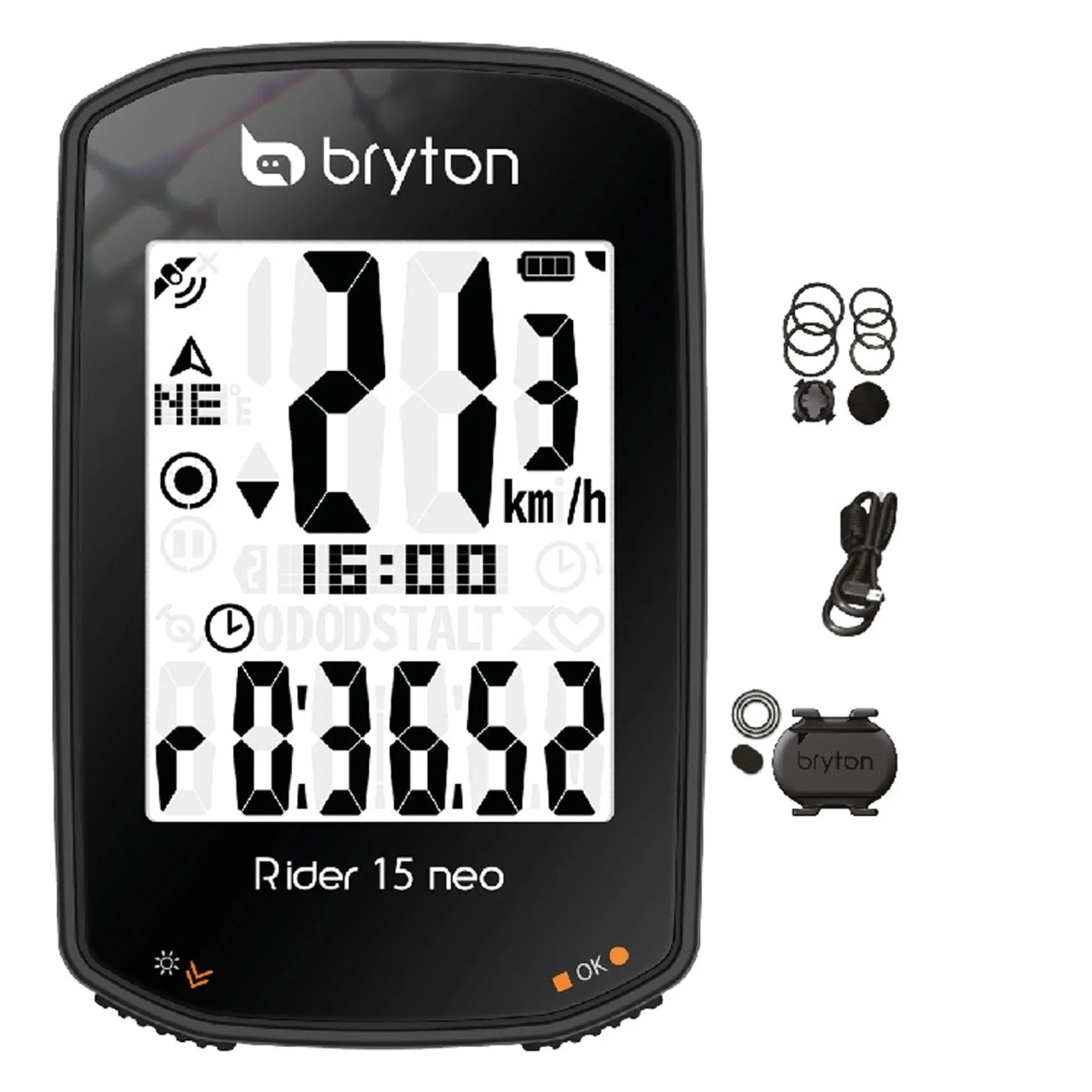Bryton Rider 15 Neo C - Nero