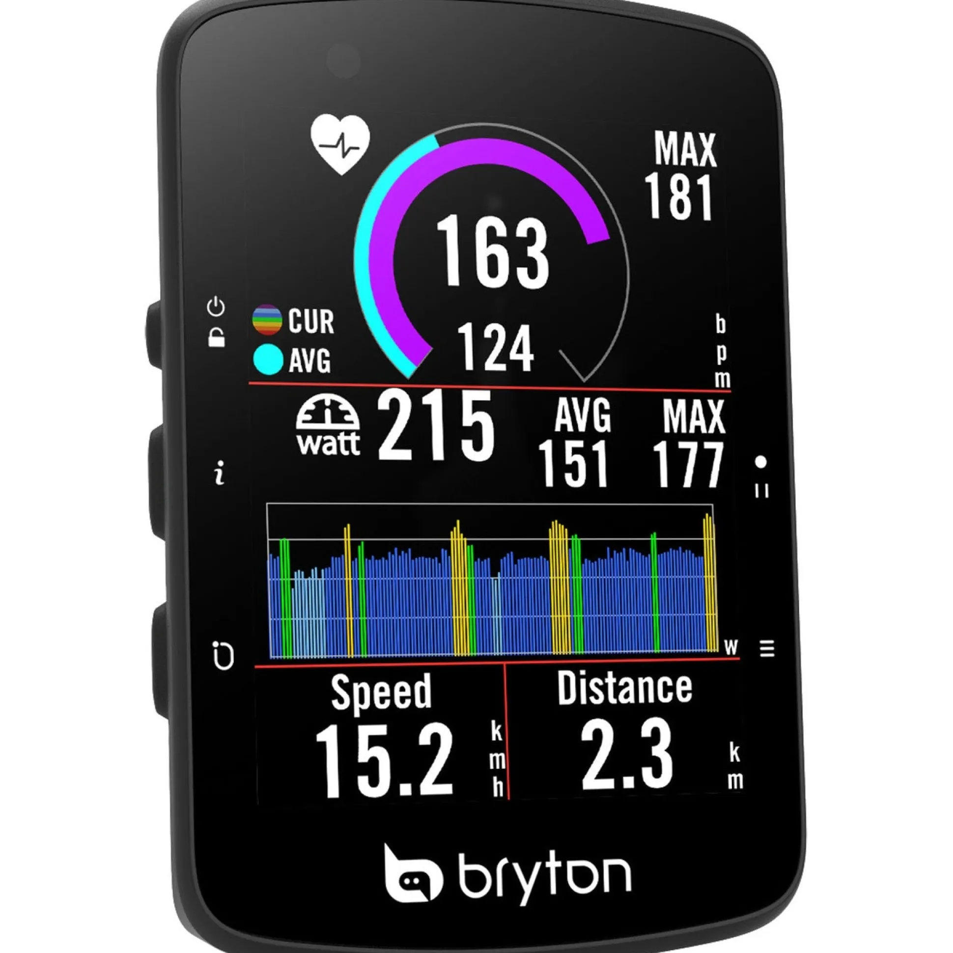 Bryton Rider 650T - Nero