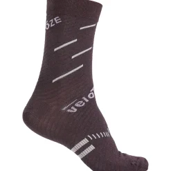 Calze VeloToze Active Compression Merino - Nero grigio