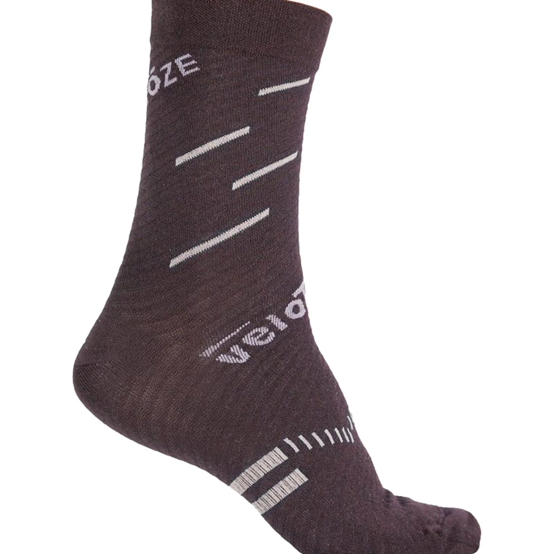 Calze VeloToze Active Compression Merino - Nero grigio