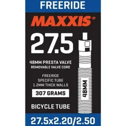 Camera d'aria Maxxis Freeride 27.5x2.2/2.5 - Presta 48 mm