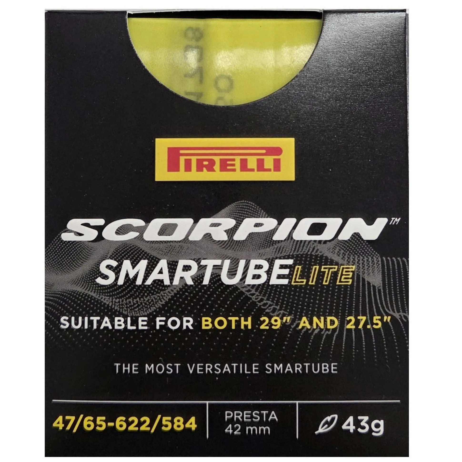 Camera d'aria Pirelli Scorpion Smartube Lite 29/27.5x1.75/2.60 - 42 mm