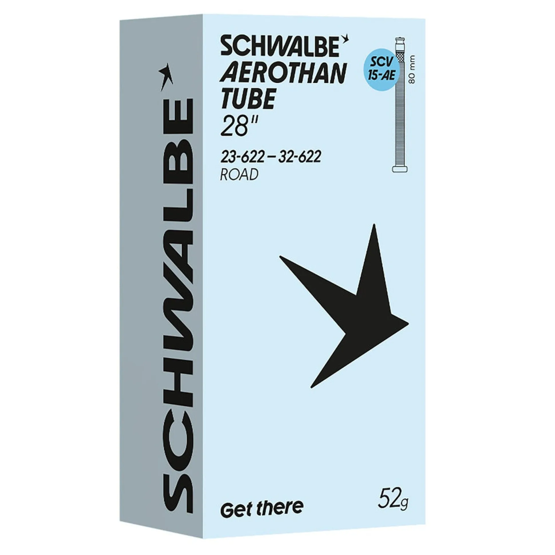 Camera d'aria Schwalbe Aerothan Road 700x23-32