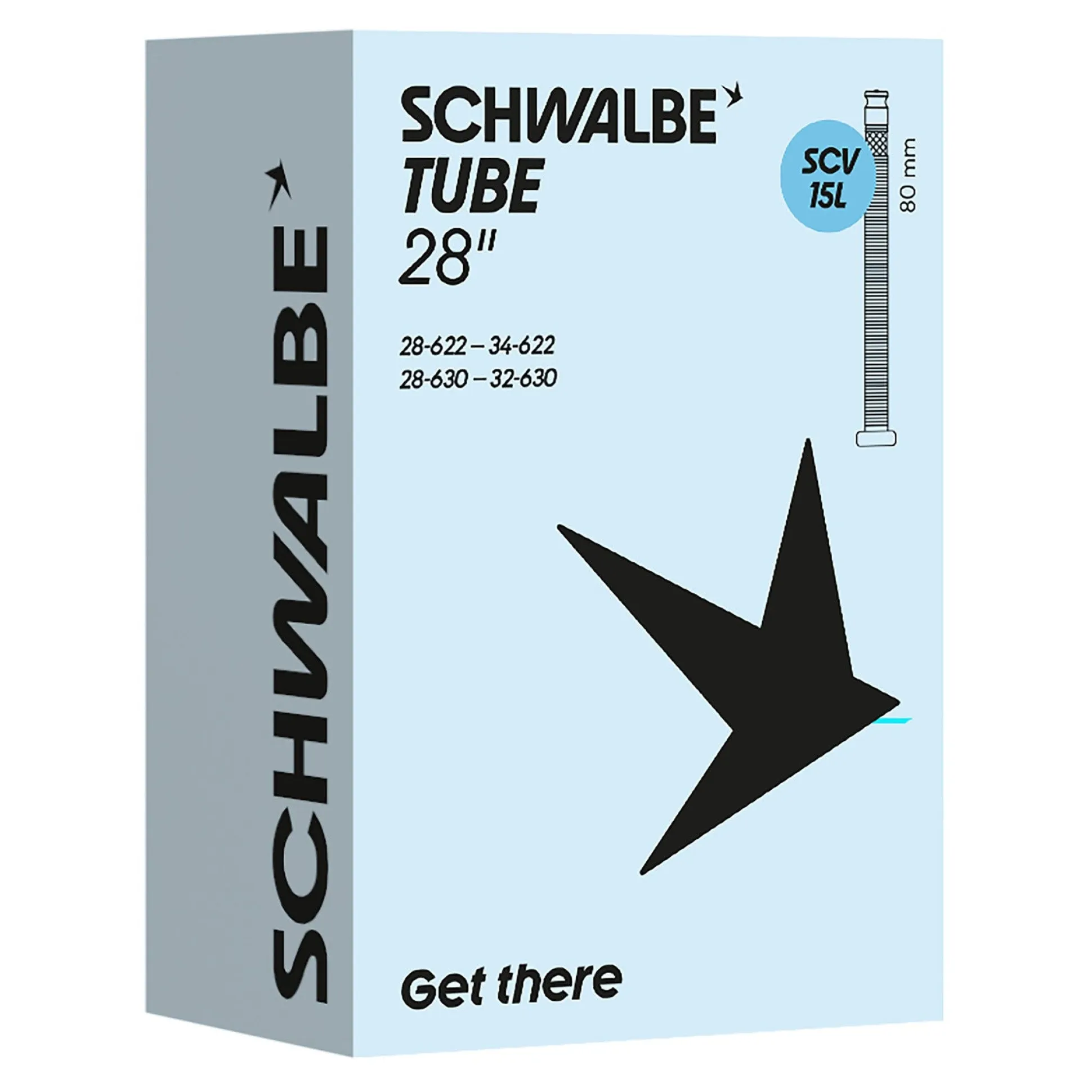 Camera d'aria Schwalbe SCV15L 28x28-34 - 80mm