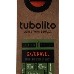 Camera d'aria Tubolito Black Valve CX/Gravel - Valvola 42 mm