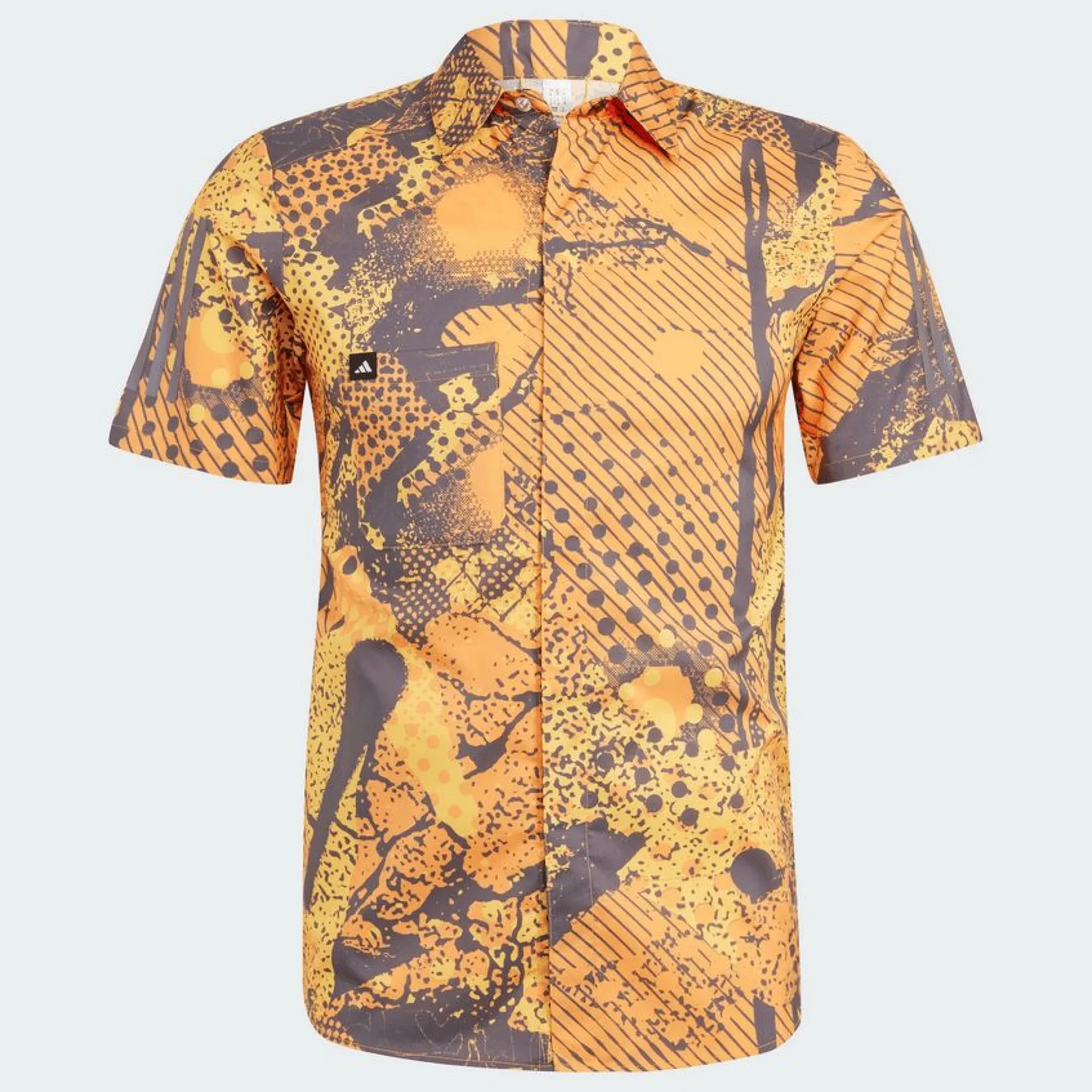 Camicia Adidas Trackstand Stencilled Art - Arancione