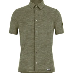 Camicia Santini Summer Gravel - Verde