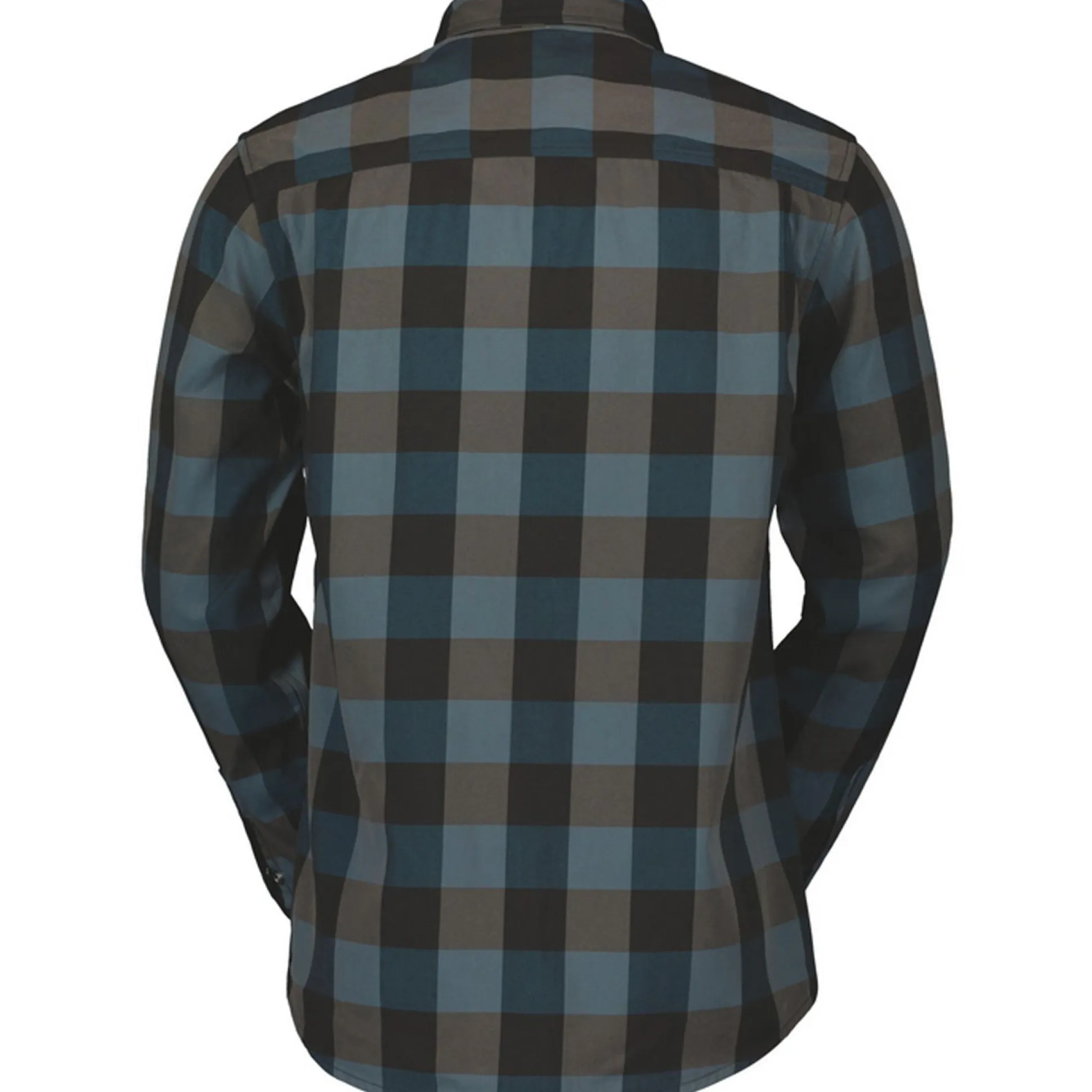 Camicia Scott Trail Flow Check - Verde blu
