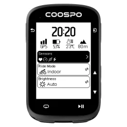 Ciclocomputer Coospo Gps CS500 - Nero