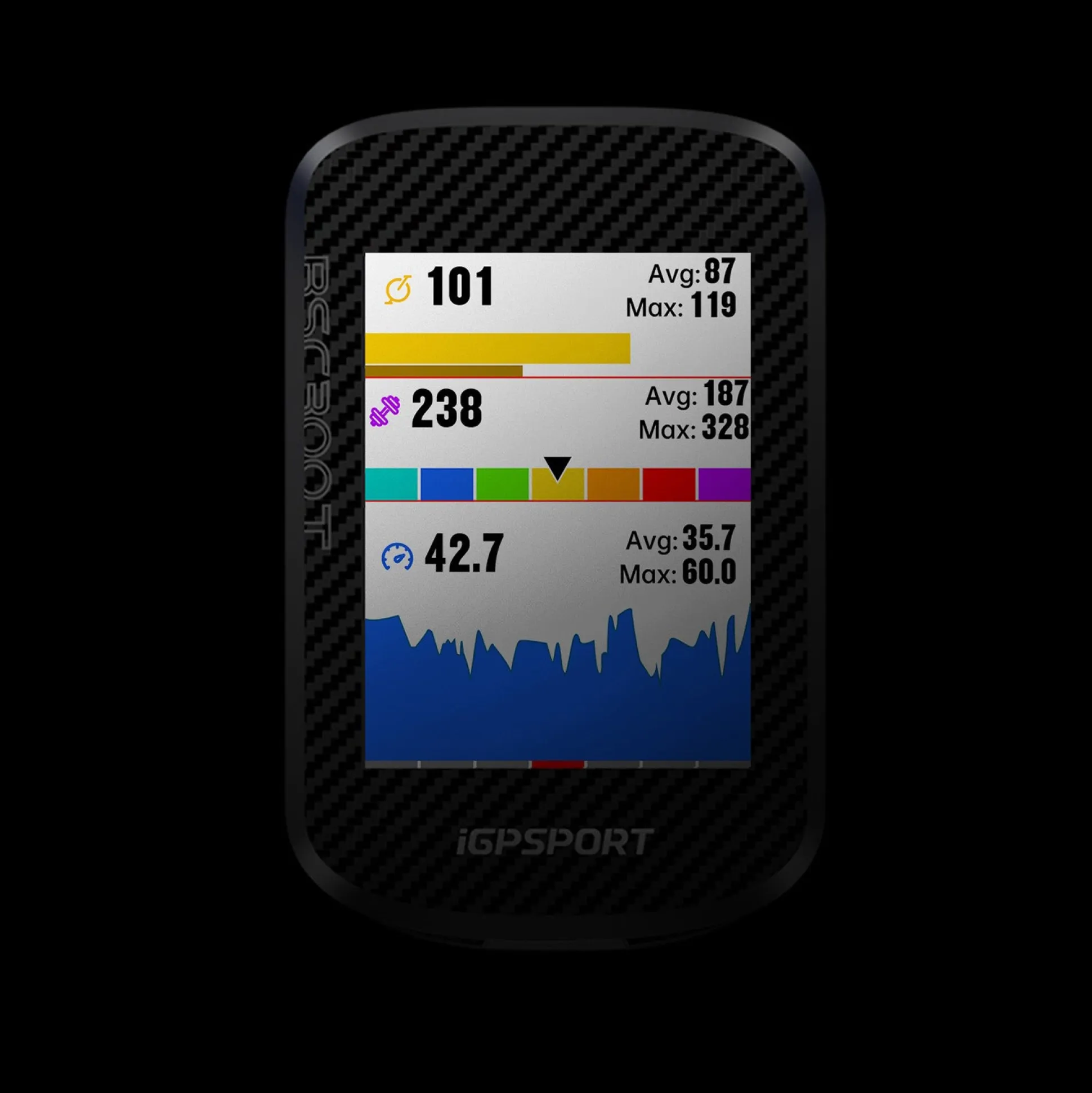 Ciclocomputer gps iGPSPORT BSC300T - Nero