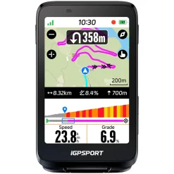 Ciclocomputer gps iGPSPORT BiNavi - Nero