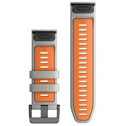 Cinturino Garmin QuickFit 26 - Bianco arancio