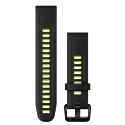 Cinturino Garmin QuickFit 20 - Nero giallo