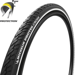 Copertoncino Michelin 700X32 Protek Cross Tube Type Access - Nero/Reflex