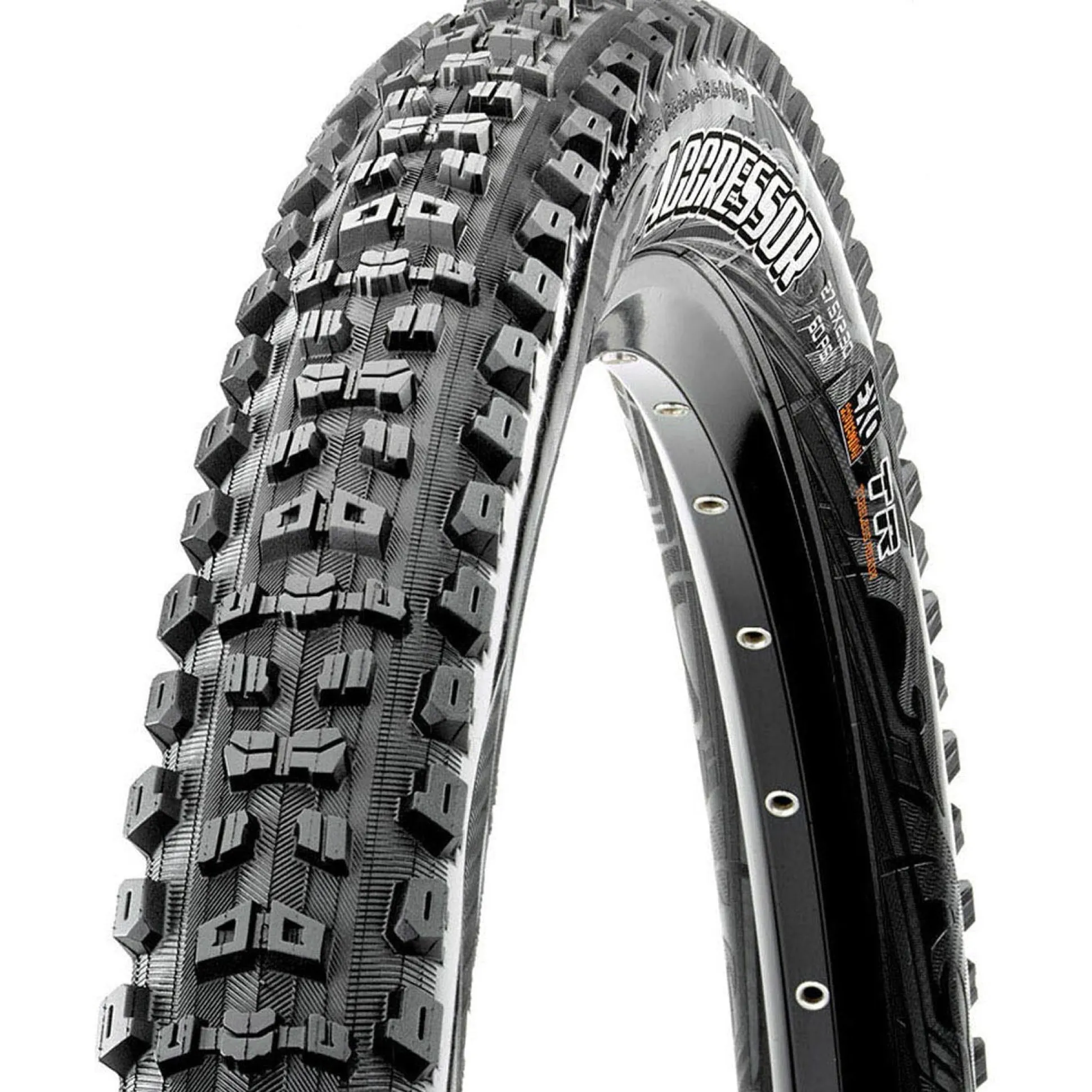Copertone Maxxis Aggressor EXO TR 60TPI pieghevole - 27.5 x 2.30 - Nero