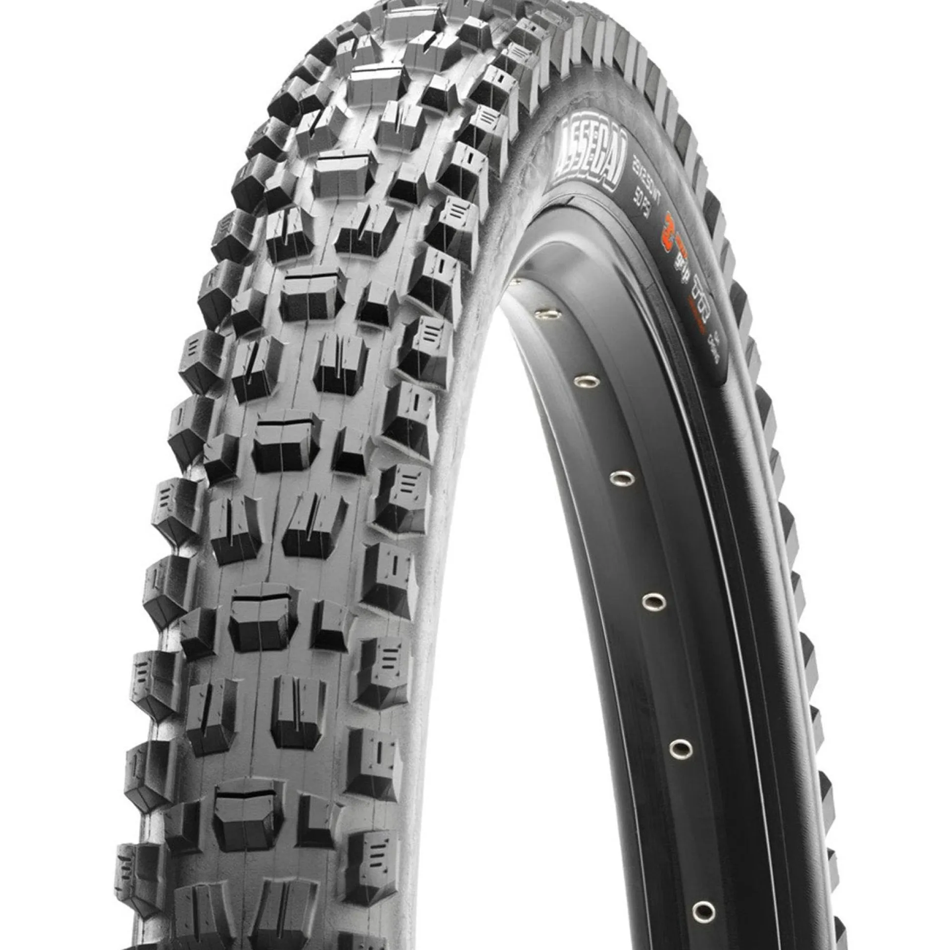 Copertone Maxxis Assegai 29x2.50WT TR DH casing Bikepark 60x2TPI rigido - 29 x 2.50WT - Nero