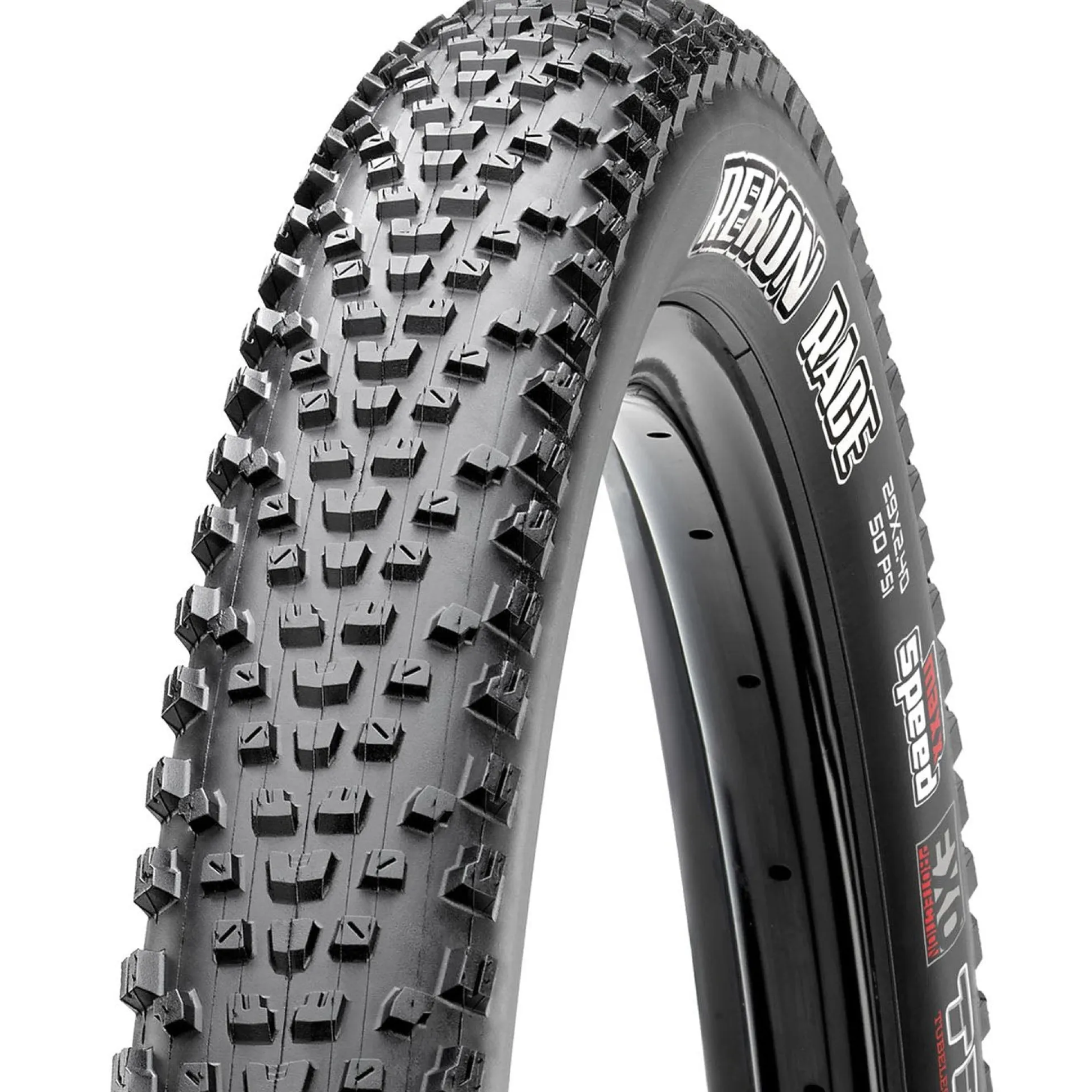 Copertone Maxxis Rekon Race EXO TR 120TPI pieghevole MaxxSpeed - 29 x 2.40 - Nero