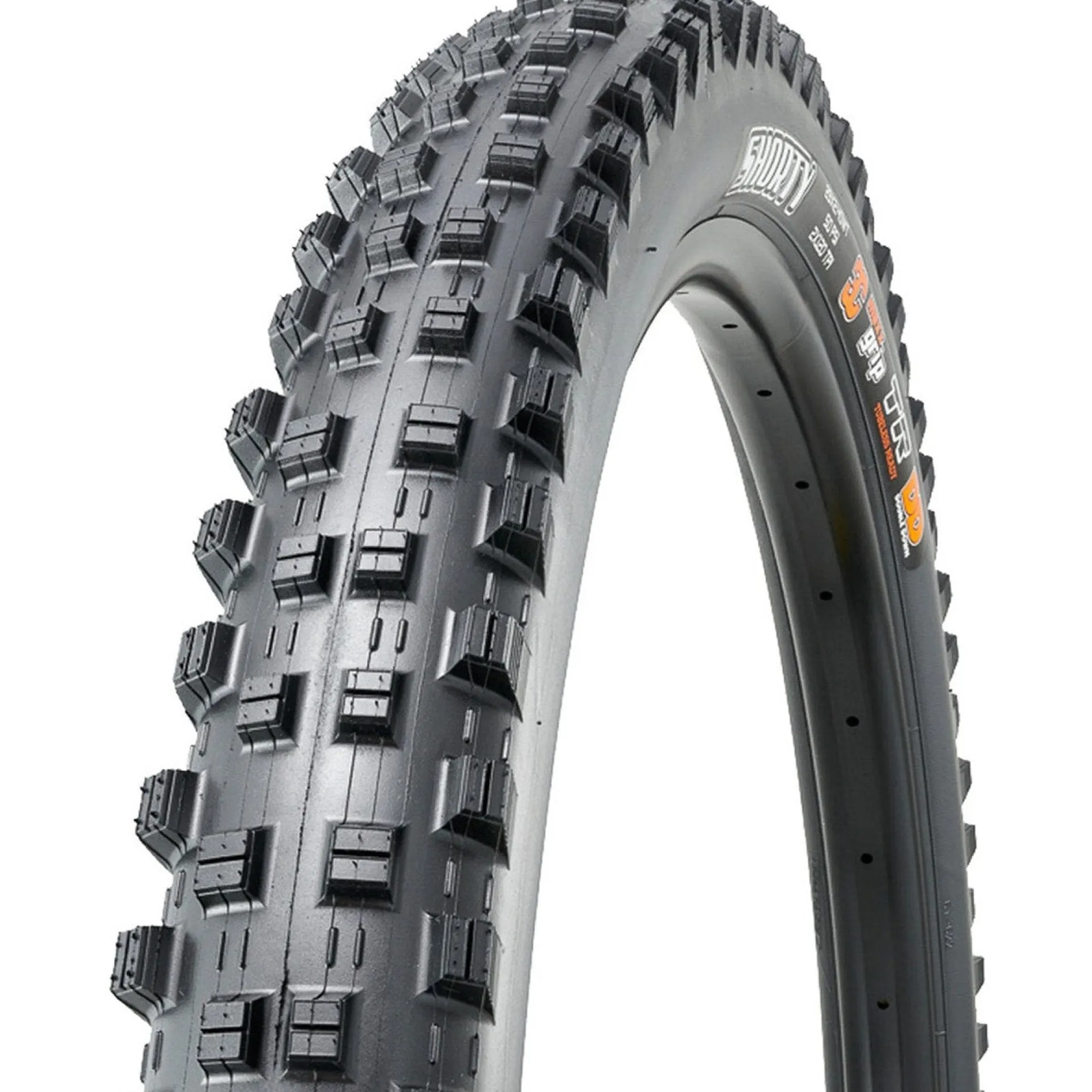 Copertone Maxxis Shorty (Gen 2) TR DH casing 60x2TPI pieghevole 3C MaxxGrip - 29 x 2.40WT - Nero