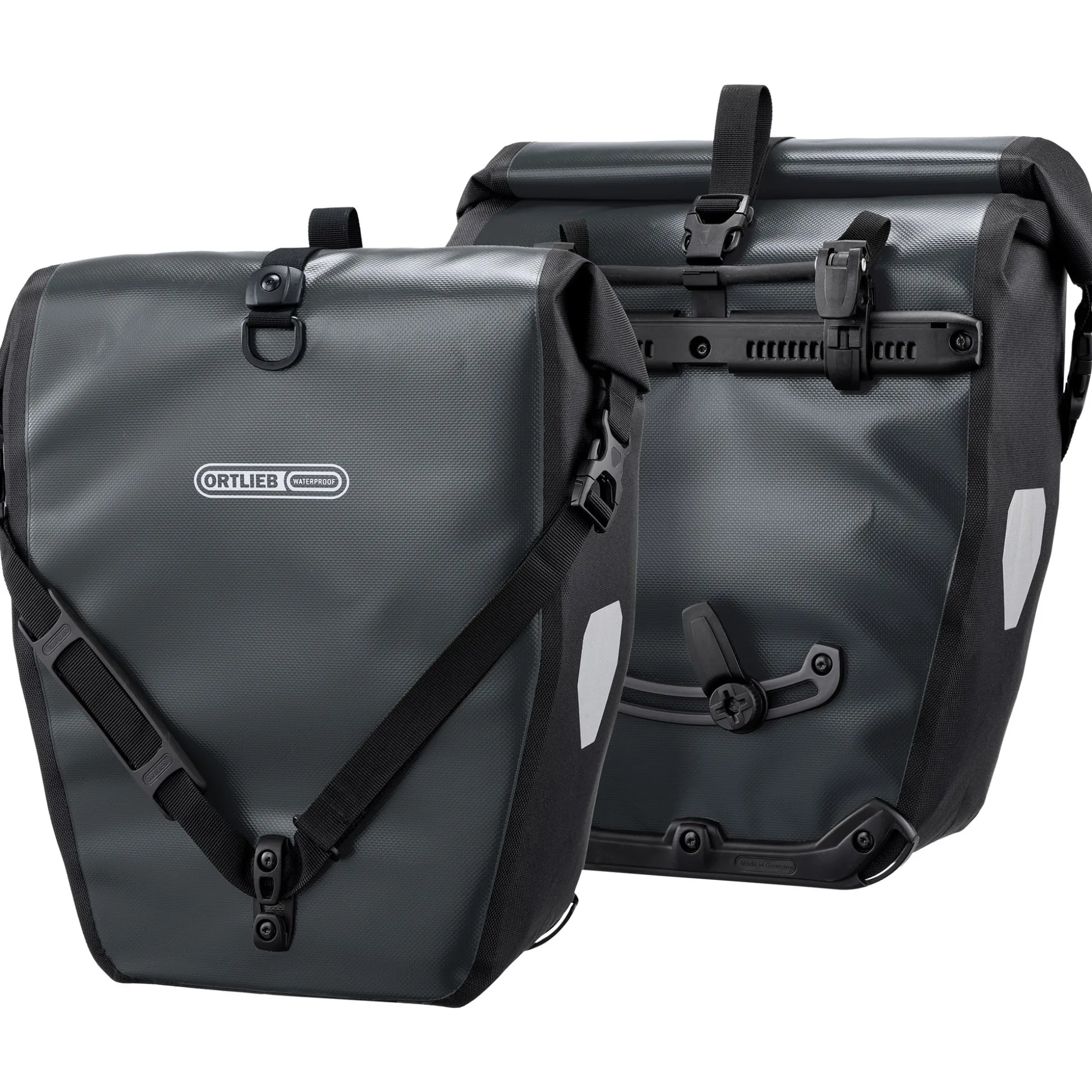 Coppia borse posteriori Ortlieb Back-Roller - Grigio