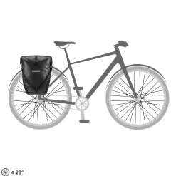 Coppia borse posteriori Ortlieb Back-Roller - Grigio