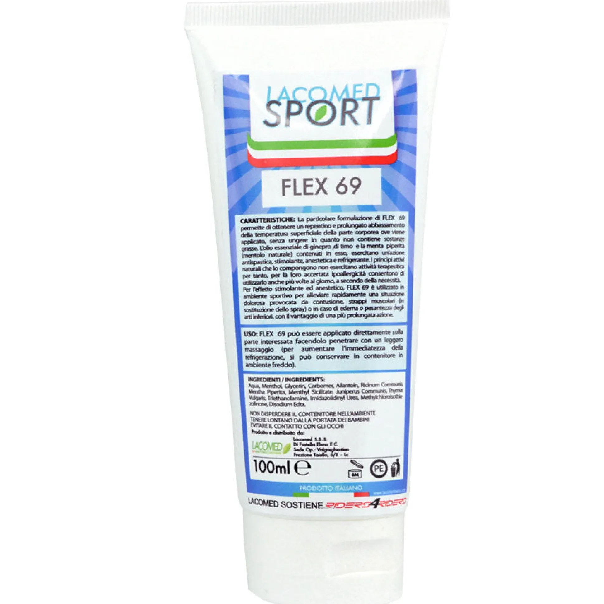 Crema rinfrescante Flex 69 Lacomed - 100ml