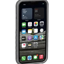 Custodia Topeak RideCase per iPhone 13 Pro nera/grigia