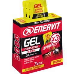 Enervit Gel Agrumi con caffeina Astuccio da 3