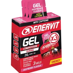 Enervit Gel Lampone con caffeina Astuccio da 3