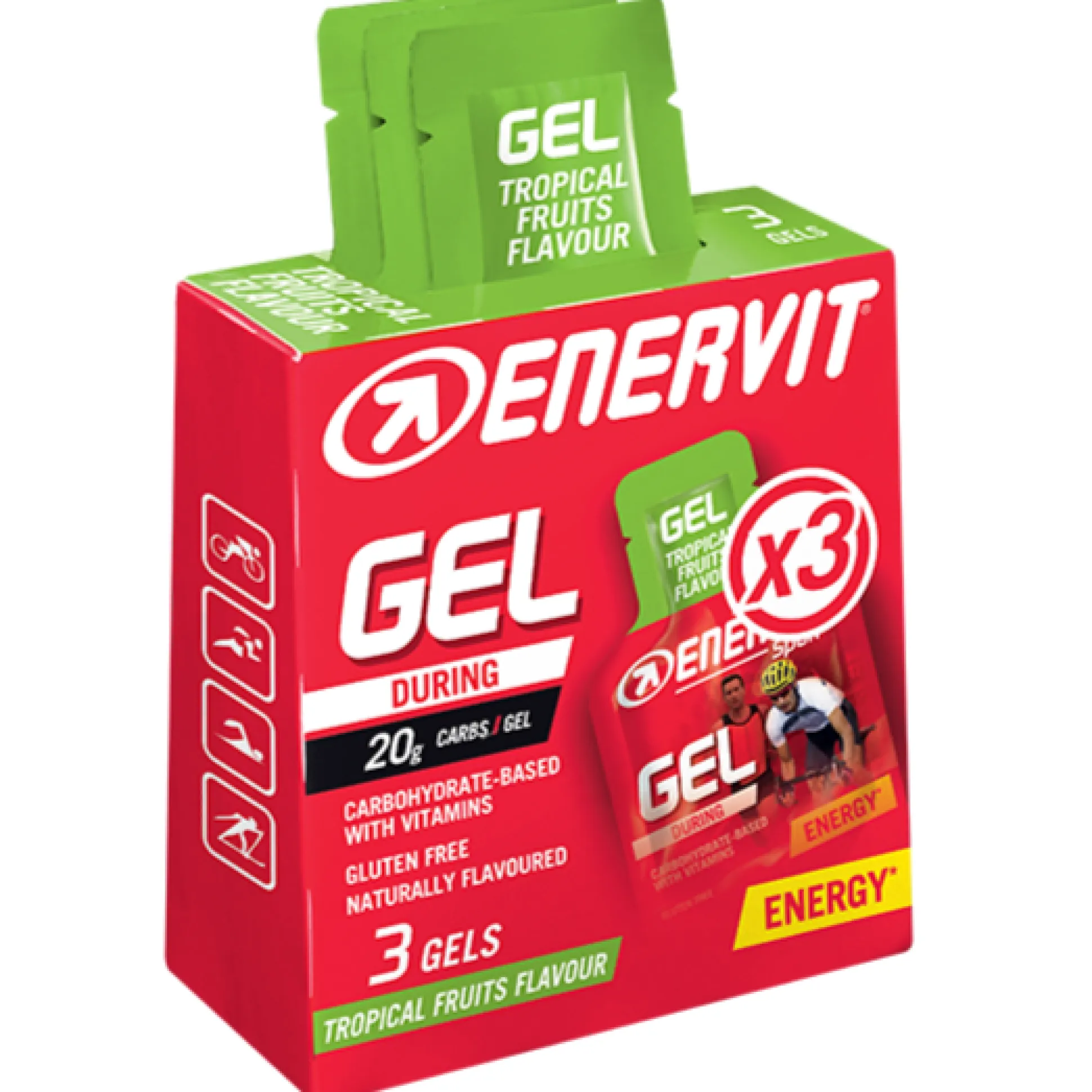 Enervit Gel Tropical Astuccio da 3